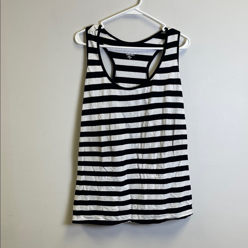Zoey and Beth Classic Striped Tank Top